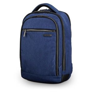 Navy Samsonite Backpack w Laptop Storage NWT